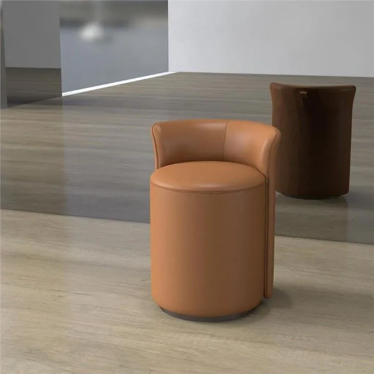 Модерна кожна тапацирана пресвлакачка столица